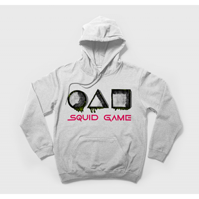 Суичър унисекс без цип SQUID GAME - SQUID GAME TV Logo